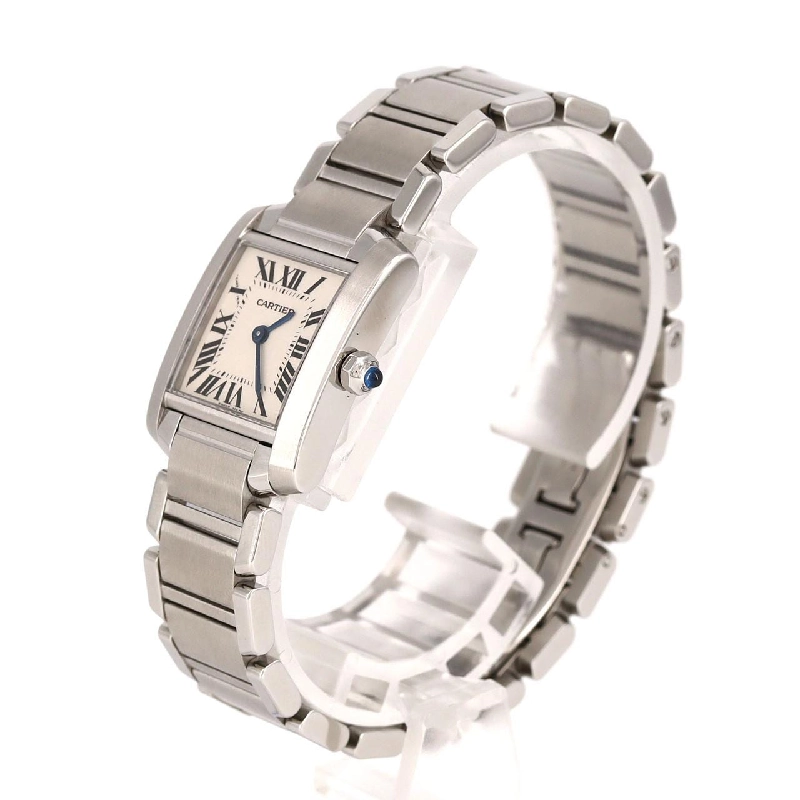 Cartier Tank Française SM W51008Q3 SS Quartz - Hàng hiệu Chính hãng 876578