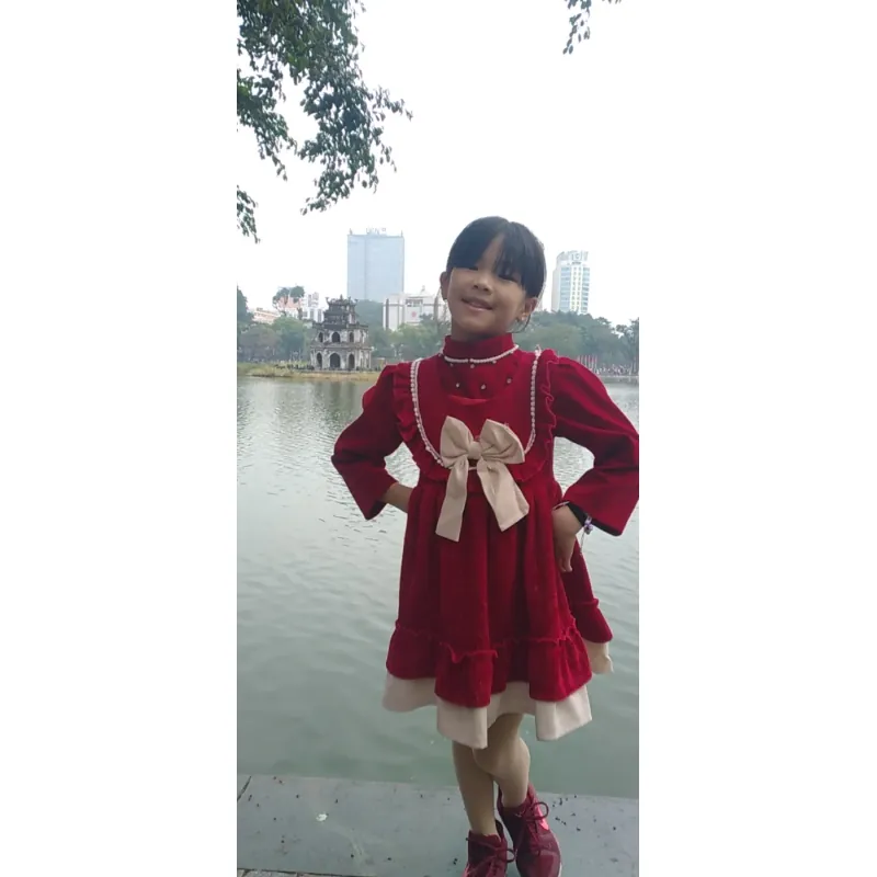 Váy tết bé gái  759111