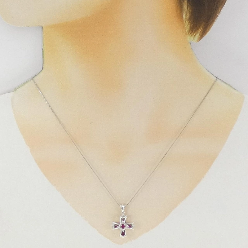 K18WG Nhẫn Ruby 0.18CT - Hàng hiệu Chính hãng 857859