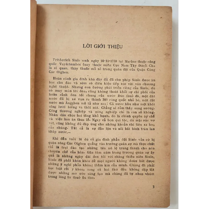 Vở bi kịch kinh điển của F. Sinle (Friedrich Schiller): NHỮNG TÊN CƯỚP (386 trang) 718986