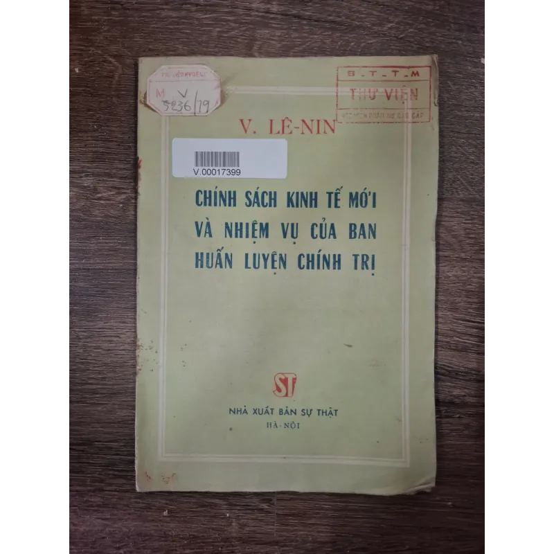 Chính sách kinh tế mới và nhiệm vụ của các ban huấn luyện chính trị 728642