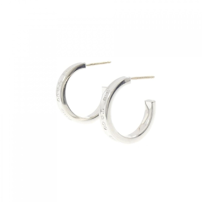 Bông tai nhỏ 1837 hoop Tiffany - Hàng hiệu Authentic 845689