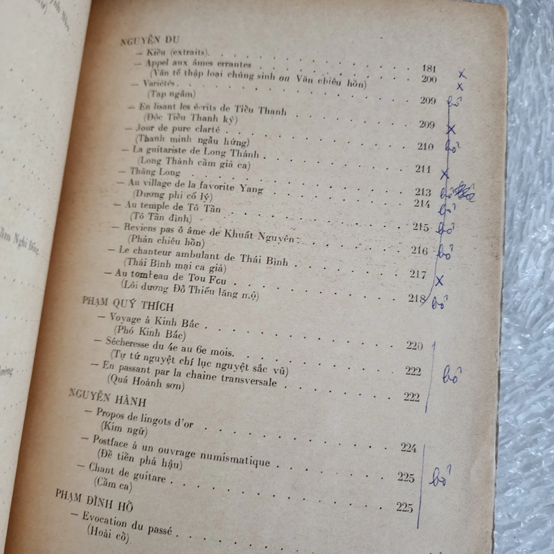 Anthologie de la lietterature Vietnamienne | 4 tập | in 1972 đến 1975 giấy tốt 507641