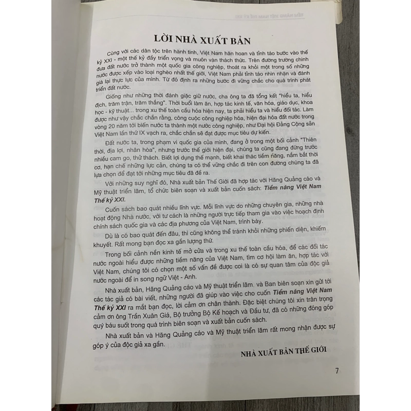 Tiềm năng việt nam thế kỷ xxi. 8a3 549814