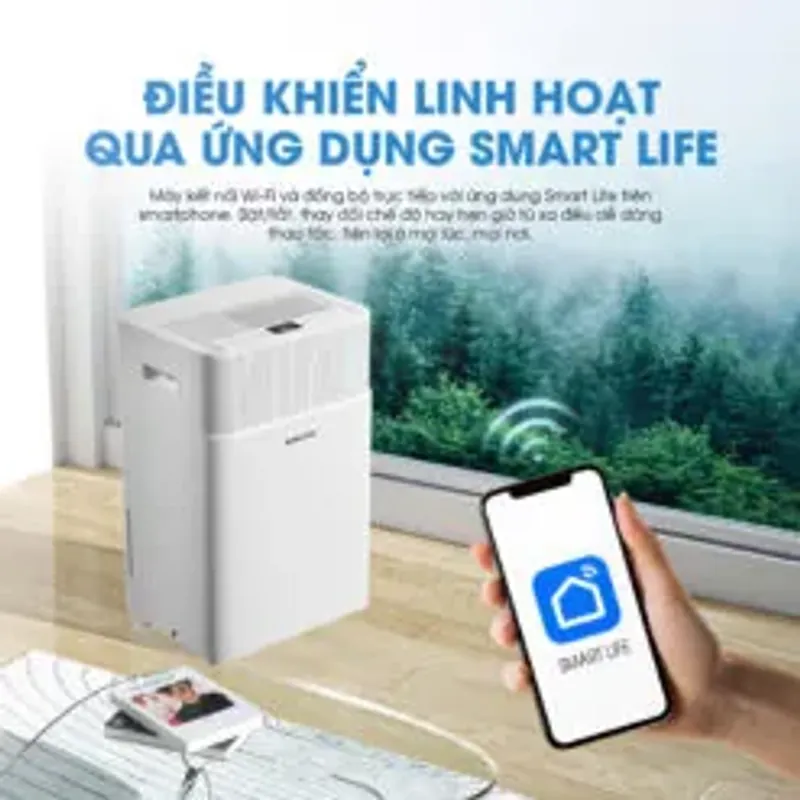 💧 Máy hút ẩm Kalite DrySense-A6 – Hút ẩm mạnh – chống mốc cực nhanh – bảo vệ sức khỏe 🌿 696687