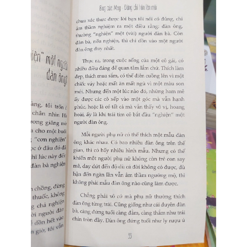 Blog của May – Đừng chỉ hôn lên môi 550517