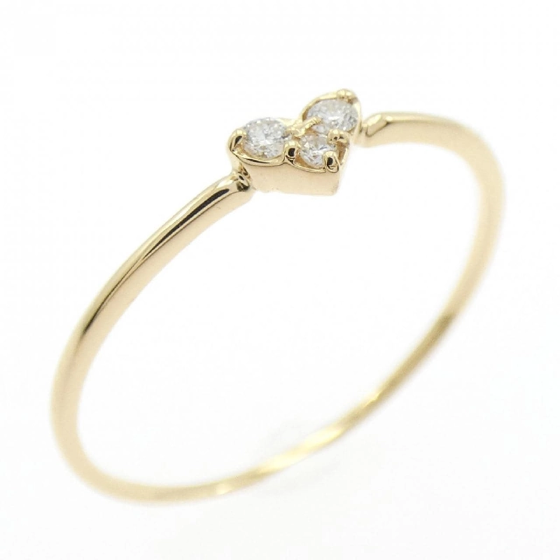 Nhẫn kim cương hình trái tim K18YG 0.05CT - Hàng hiệu chính hãng 851706