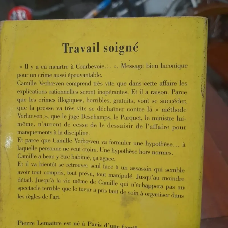 Pierre Lemaitre - TRAVAIL SOIGNÉ 722420