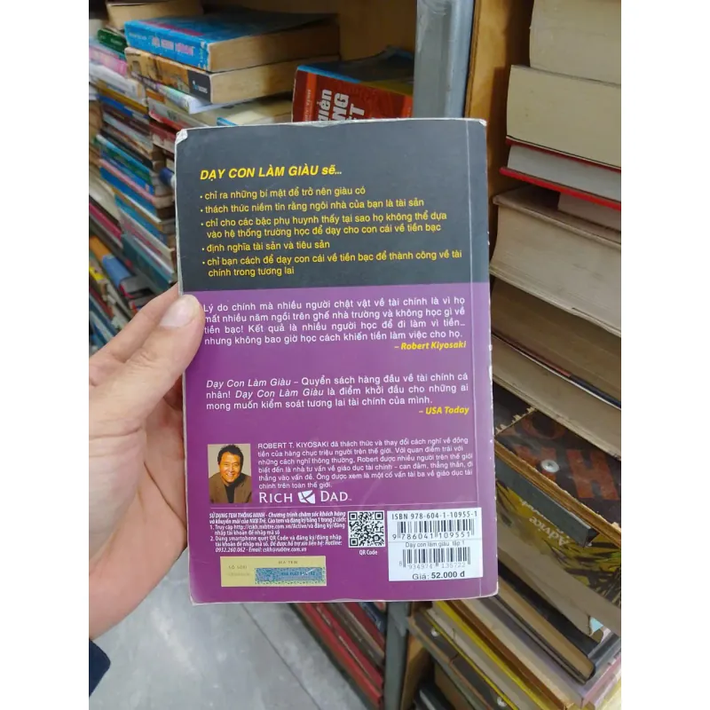 sách Dạy con làm giầu tập 1 - Để không có tiền vẫn tạo ra tiền (B1) 703613