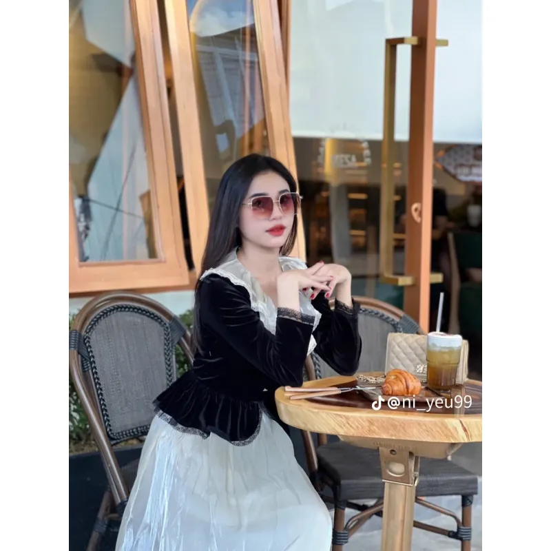 Set áo nhung kèm cv tơ  977447