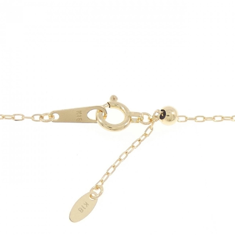 K18YG Dây chuyền kim cương 0.10CT - Hàng hiệu Chính hãng 860601