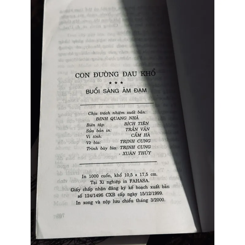 Combo 3c Con đường đau khổ 736173
