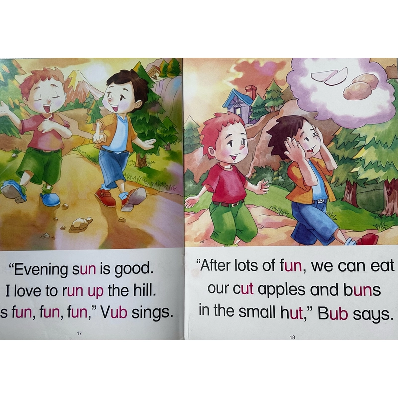 Sách tập đọc tiếng anh -12 quyển tron bo- nhà xuất bản Noon publication  456070