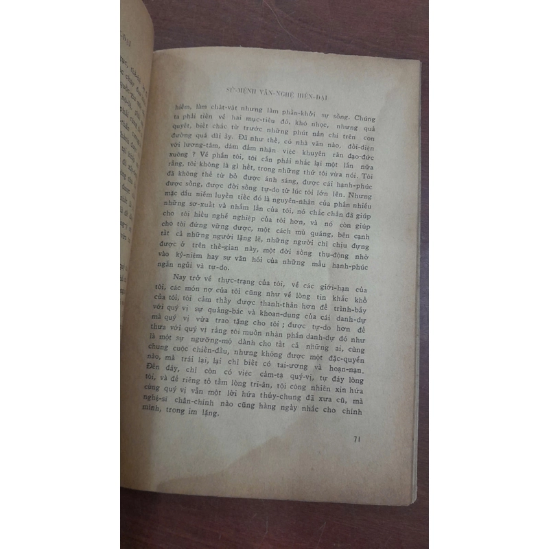 SỨ MỆNH VĂN NGHỆ HIỆN ĐẠI - CAMUS 270563