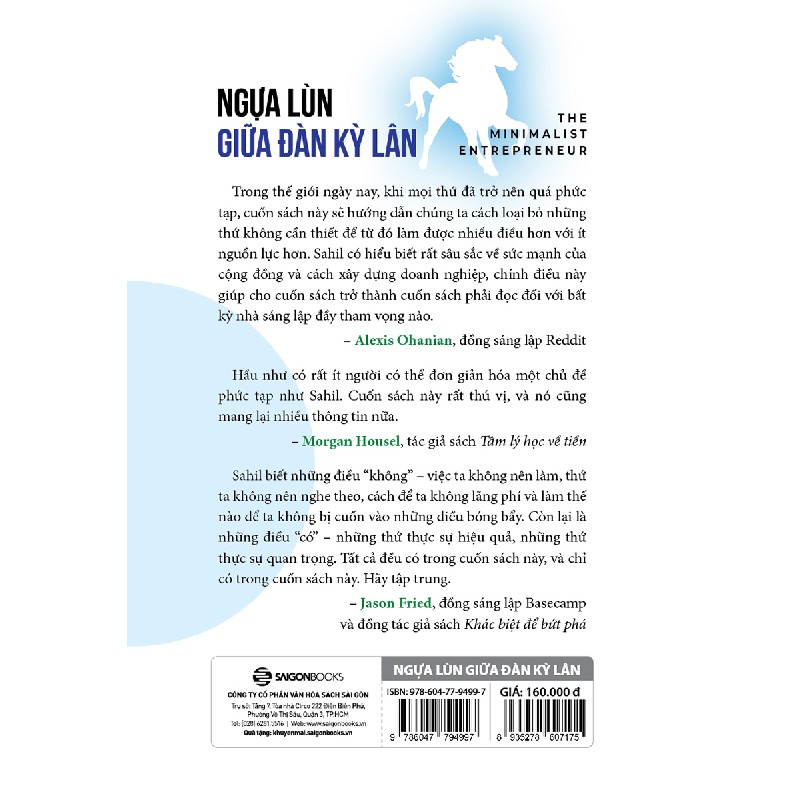 Ngựa Lùn Giữa Đàn Kỳ Lân - Sahil Lavingia 136905