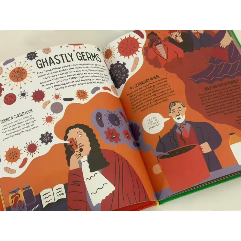 Your Sense-ational Human Body & A Sick History of Medicine 2 books 1022310