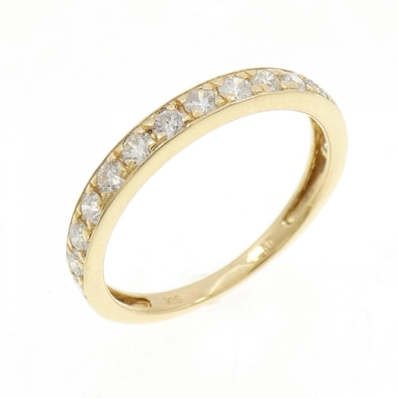 Nhẫn kim cương K18YG Half Eternity 0.50CT - Hàng hiệu Chính hãng 852026