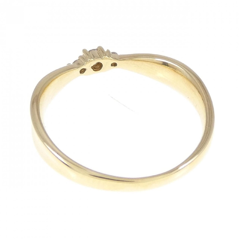 Nhẫn kim cương K18YG 673061