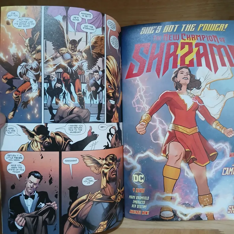 Black Adam - The Justice Society Files Hawkman #1 Special Edition 673858