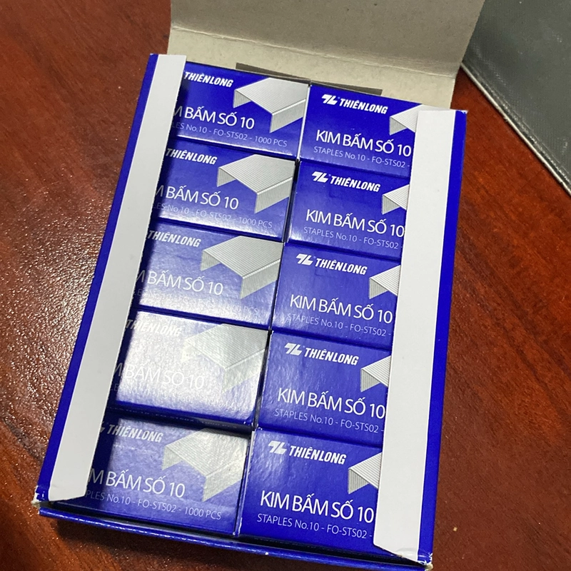 Kim bấm số 10(20 hộp nhưng còn 19 hộp) 500174