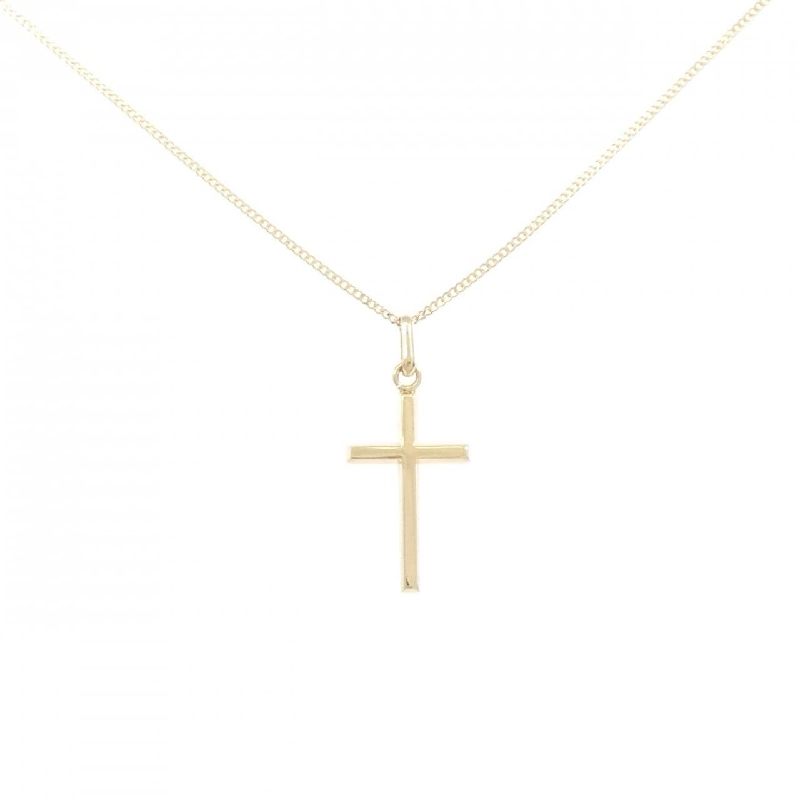 K18YG Dây chuyền hình chữ thập - Hàng hiệu Chính hãng 856537