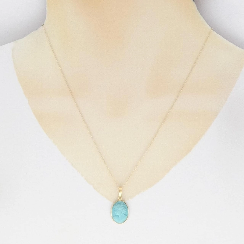 K18YG Trucy Isikameo Necklace - Hàng hiệu Authentic 861990