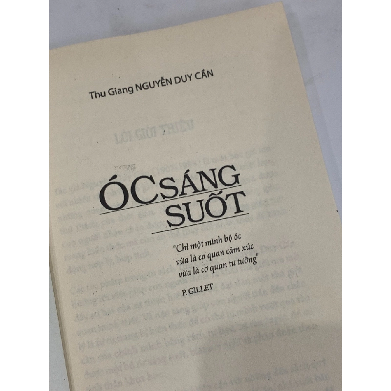 Óc sáng suốt - Thu Giang Nguyễn Duy Cần 543864
