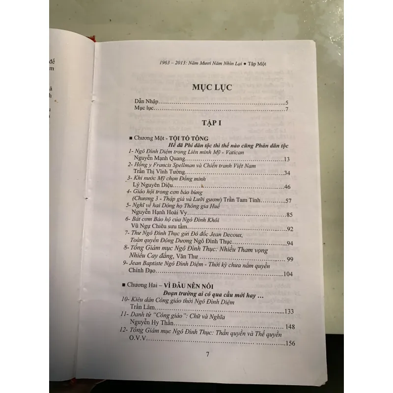 1963 - 2013 NĂM MƯƠI NĂM NHÌN LẠI (TẬP 1 VÀ 3) - NHIỀU TÁC GIẢ 789813