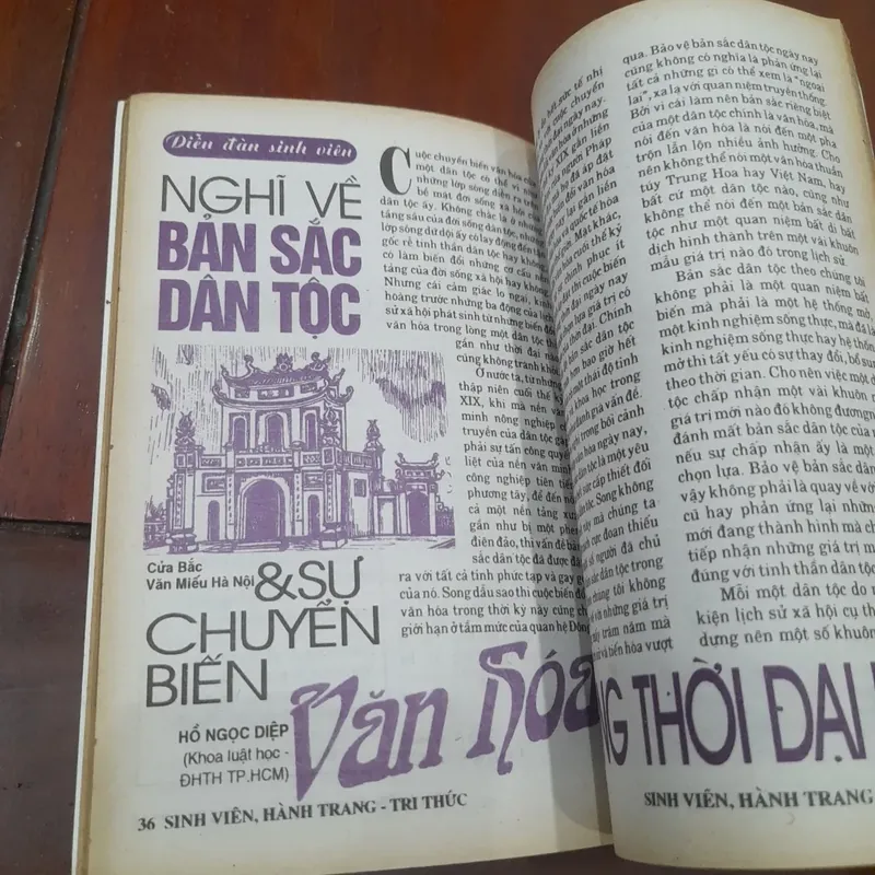 SINH VIÊN - HÀNH TRÌNH TRI THỨC số 01, tháng 10-1995 728511