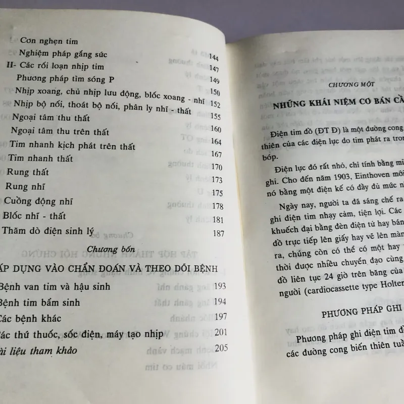 HƯỚNG DẪN ĐỌC ĐIỆN TIM  - 183 trang, nxb: 1995 357703