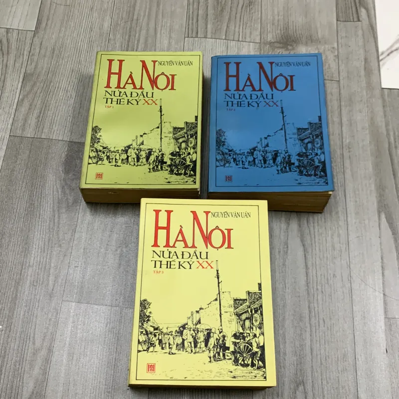 Hà nội nửa đầu thế kỷ xx - nguyễn văn uẩn. Bộ 3 tập. 7b2 746941