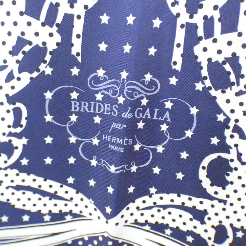 Khăn quàng cổ BRIDES DE GALA BANDANA A POIS của Hermès 626540