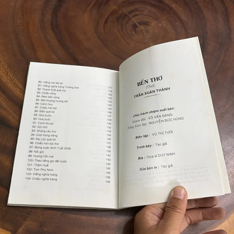 II Thơ: Bến Thơ - Trần Xuân Thành - 2006 999194