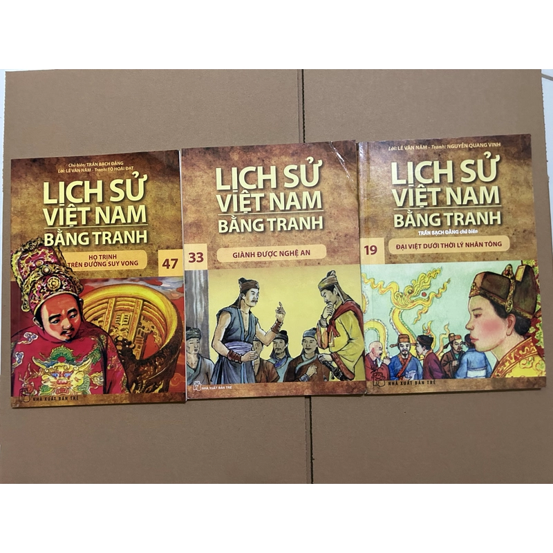 3 quyển lịch sử Việt Nam bằng tranh 538900
