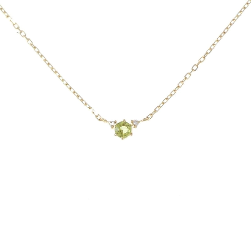 K18YG Peridot Necklace - Hàng hiệu Authentic 857055