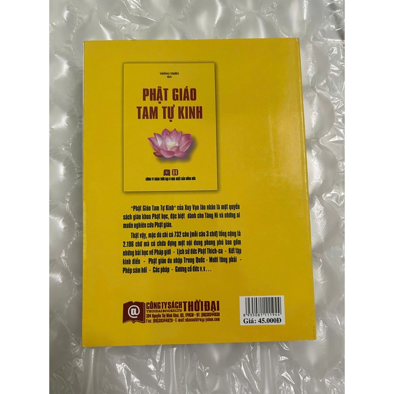 Phật Giáo Tam Tự Kinh 493976