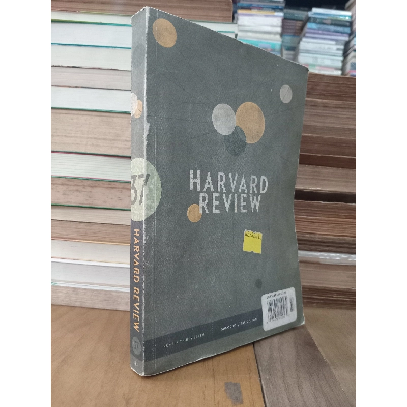 Harvard Review 37 - Houghton Library of The Harvard College Library 932625