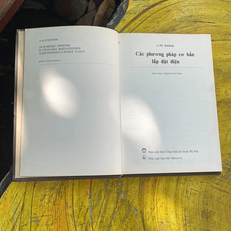 CÁC PHƯƠNG PHÁP CƠ BẢN LẮP ĐẶT ĐIỆN- A.PH. KRITÔRÔP 713183