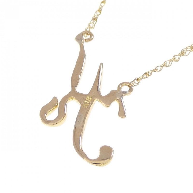 Dây chuyền chữ cái K18YG - Hàng hiệu Authentic 859011