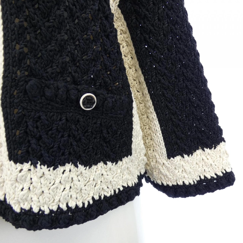 Áo khoác không cổ CHANEL P72002K10363 22C 627036