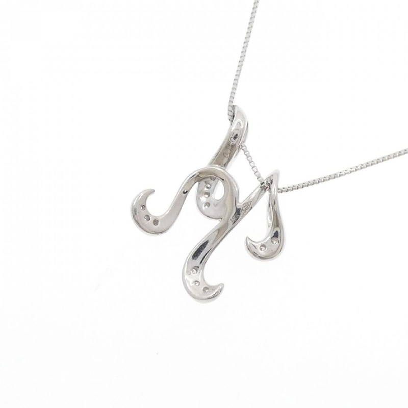 Dây chuyền kim cương 750WG/K18WG 0.12CT - Hàng hiệu Authentic 859168