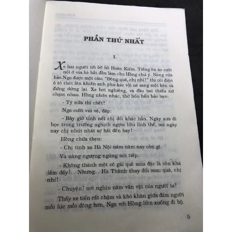 Thoát ly 1999 mới 60% ố bẩn nhẹ Khái Hưng HPB0906 SÁCH VĂN HỌC 914975
