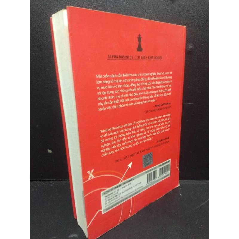 Cuộc Chơi Khởi Nghiệp 1 mới 70% ố nhẹ, rách bìa nhẹ 2017 HCM2405 Brad Feld Jason Medelson SÁCH MARKETING KINH DOANH 147705