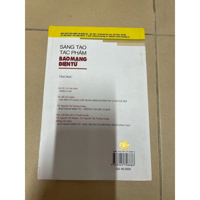Sáng tạo tác phẩm báo mạng điện tử (c) 445442