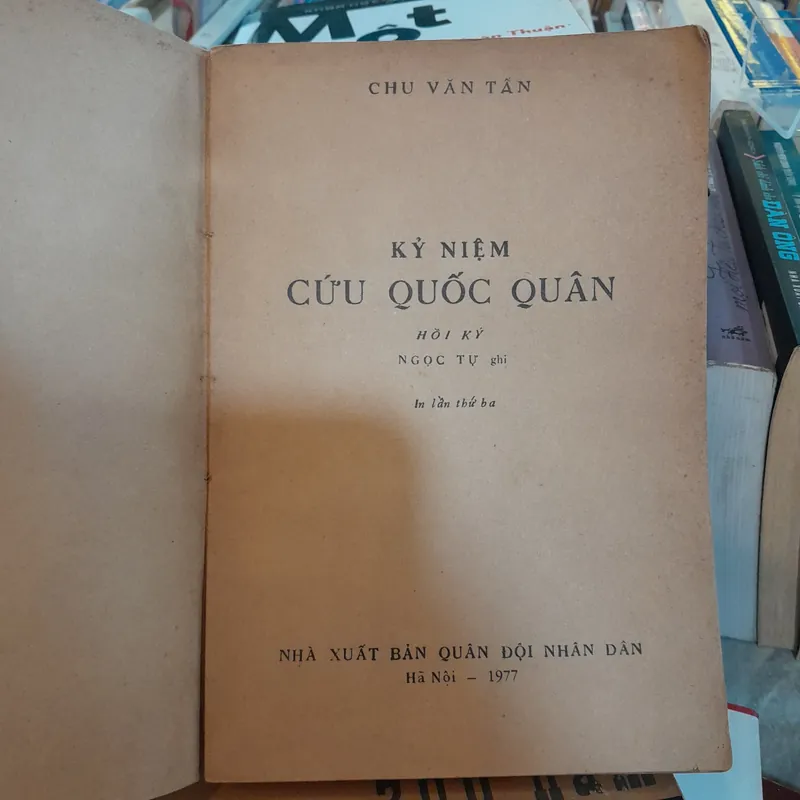 KỶ NIỆM CỨU QUỐC QUÂN - CHU VĂN TẤN 696977