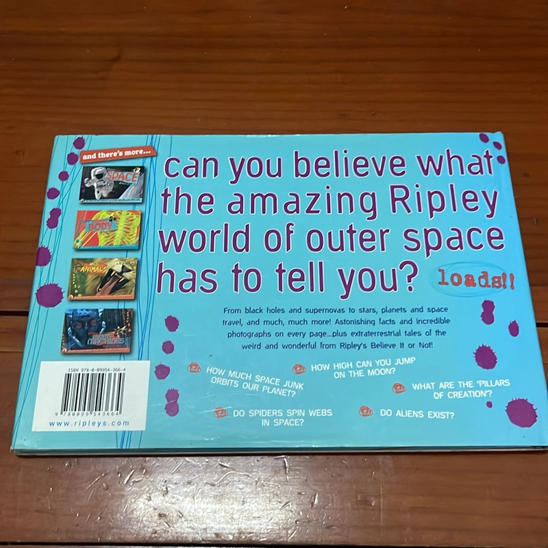 PICTURE BOOK Space Believe it or not! 536437