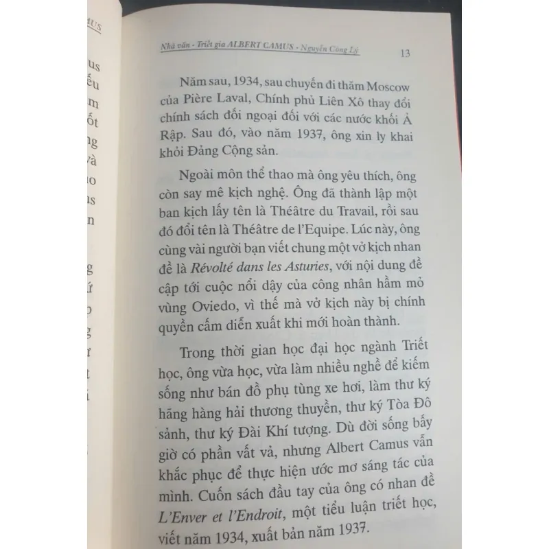 Nhà văn Triết gia ALBERT CAMUS 736356