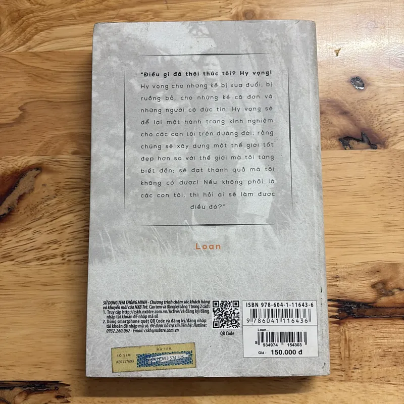 II Tựa sách: LOAN _ Từ Cuộc Đời Của Một Con Chim Phượng Hoàng - ISABELLE MULLER - 2018 689830