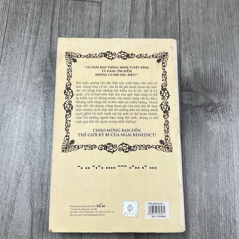 Thế giới kỳ bí của ngài benedict. 2a1 542892