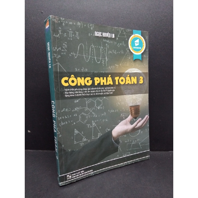 Công phá toán 3 mới 80% ố nhẹ có chữ ký tác giả rách nhẹ bìa 2017 HCM1710 Ngọc Huyền LB GIÁO TRÌNH, CHUYÊN MÔN 307925